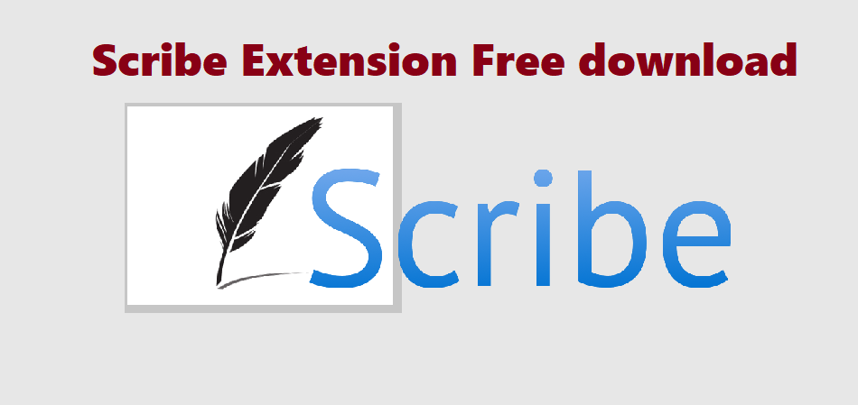 scribe extension