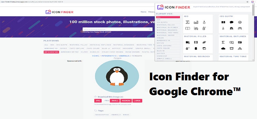 icon finder extension