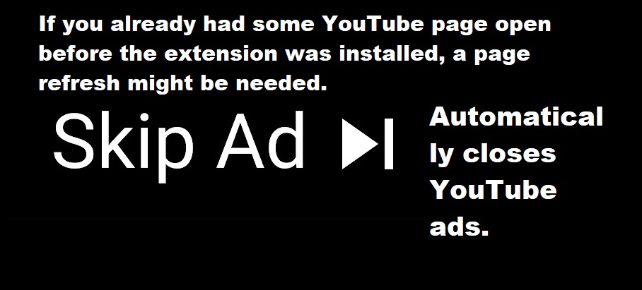 skip ad extension