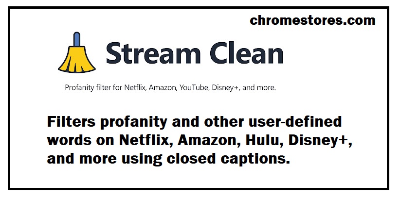stream clean extension