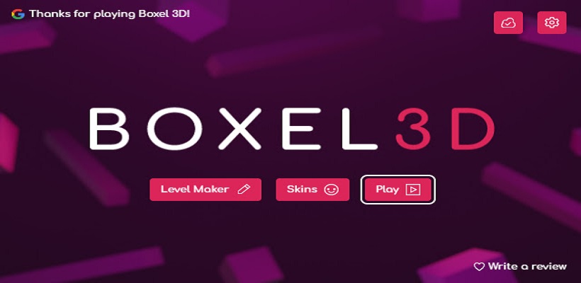 boxel 3d extension
