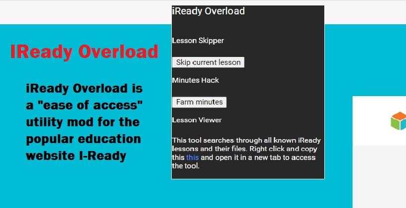 IReady Overload extension