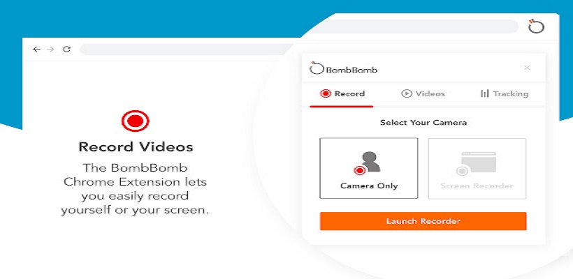 bombBomb video extension