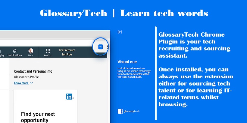 glossary tech extension